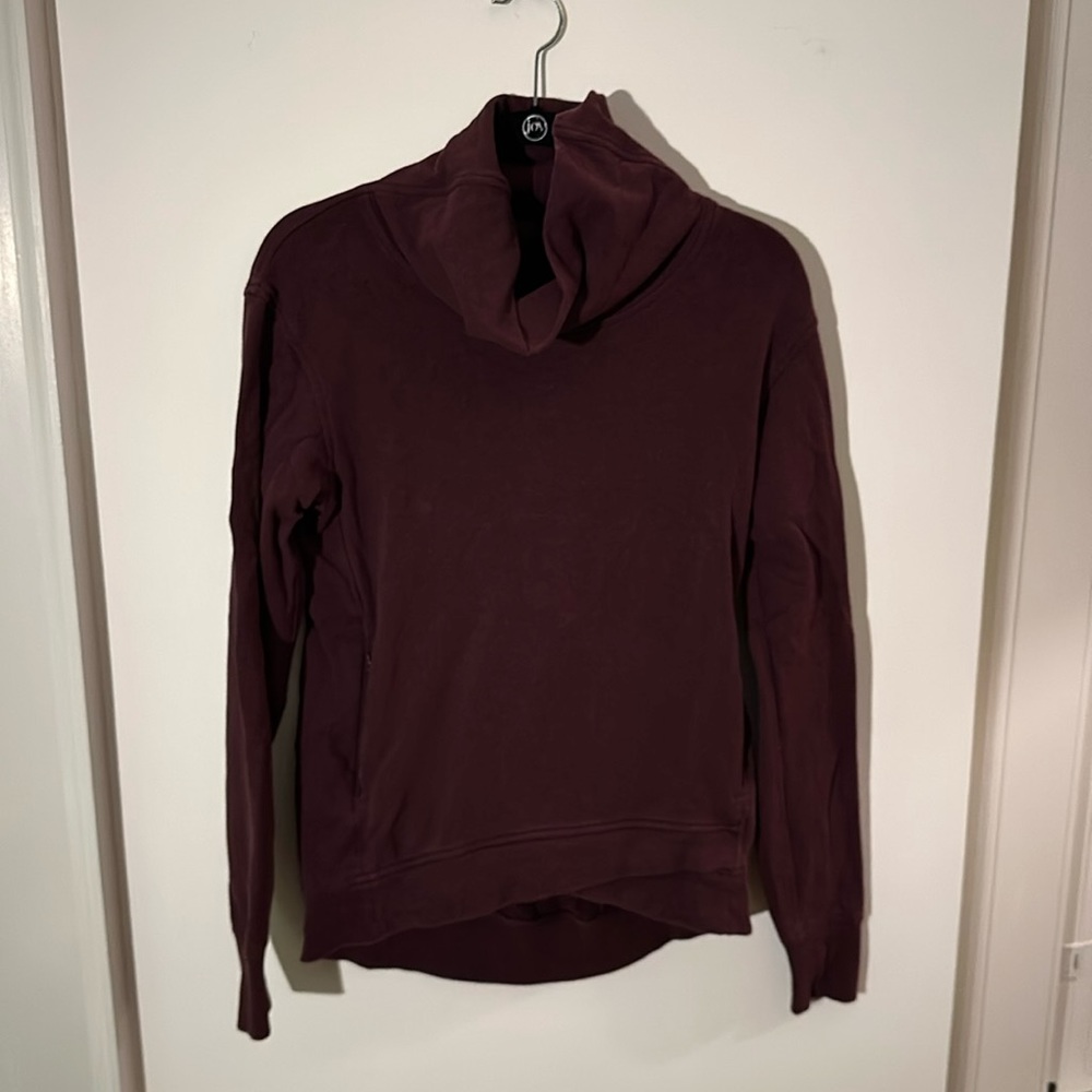 lululemon athletica Maroon Sweatshirt